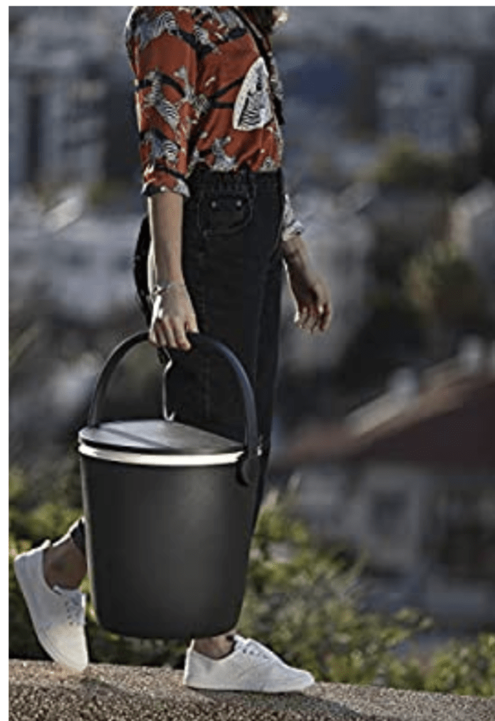 Go Bar 4.2 Gallon with Handle and Pop Up Outdoor Table Perfect for Your Patio Teal