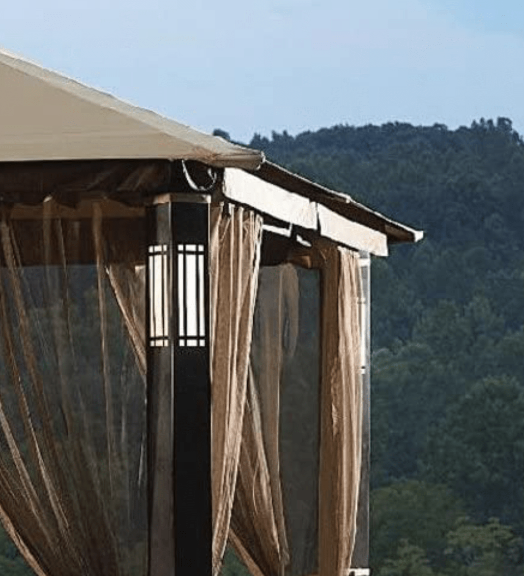 Grand Resort Audio GF-14S095B Gazebo Replacement Canopy Top Cover - RipLock 350