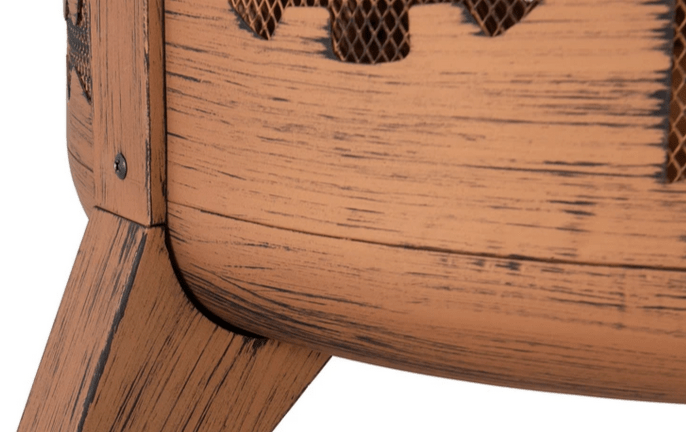 HALLOWEEN 30 in. Jack-o-lantern Round Wood Burning Firepit with poker