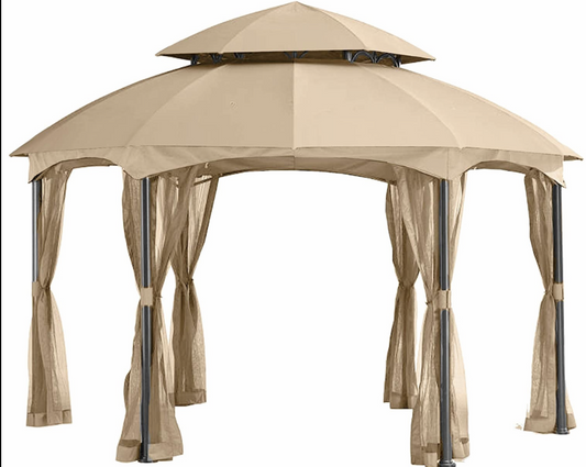 Replacement Mosquito Netting Screen for The Dome Gazebo - Beige