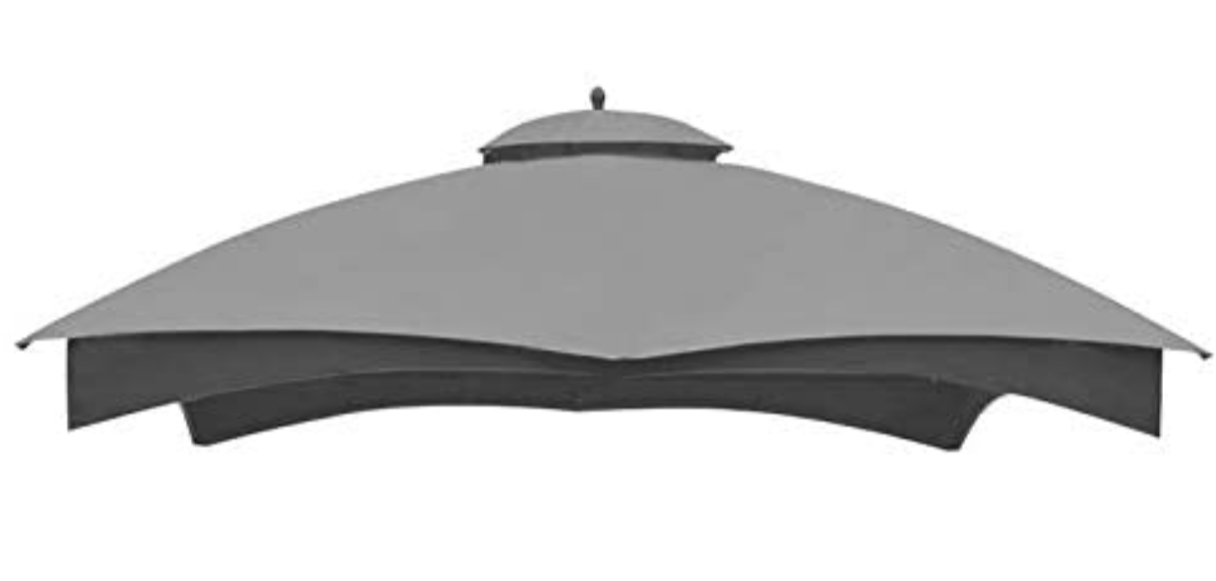 GRAY Replacement Canopy Top TPGAZ17-002 Lowe's 10' x 12' Gazebo