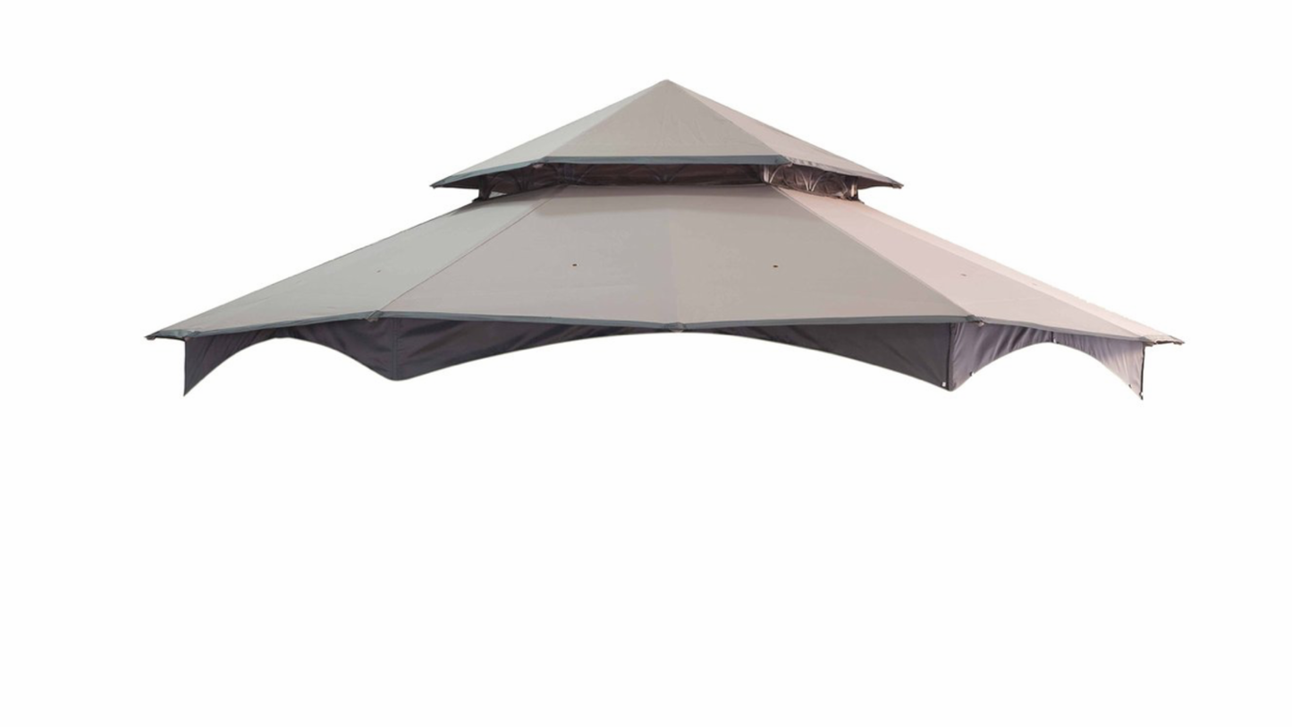 Khaki Replacement Canopy For North Bay Hexagon Gazebo
