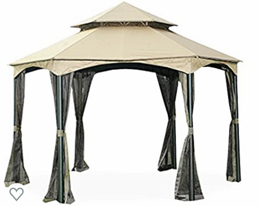 Replacement Canopy for The Southbay Hexagon Gazebo - Standard 350 - Beige