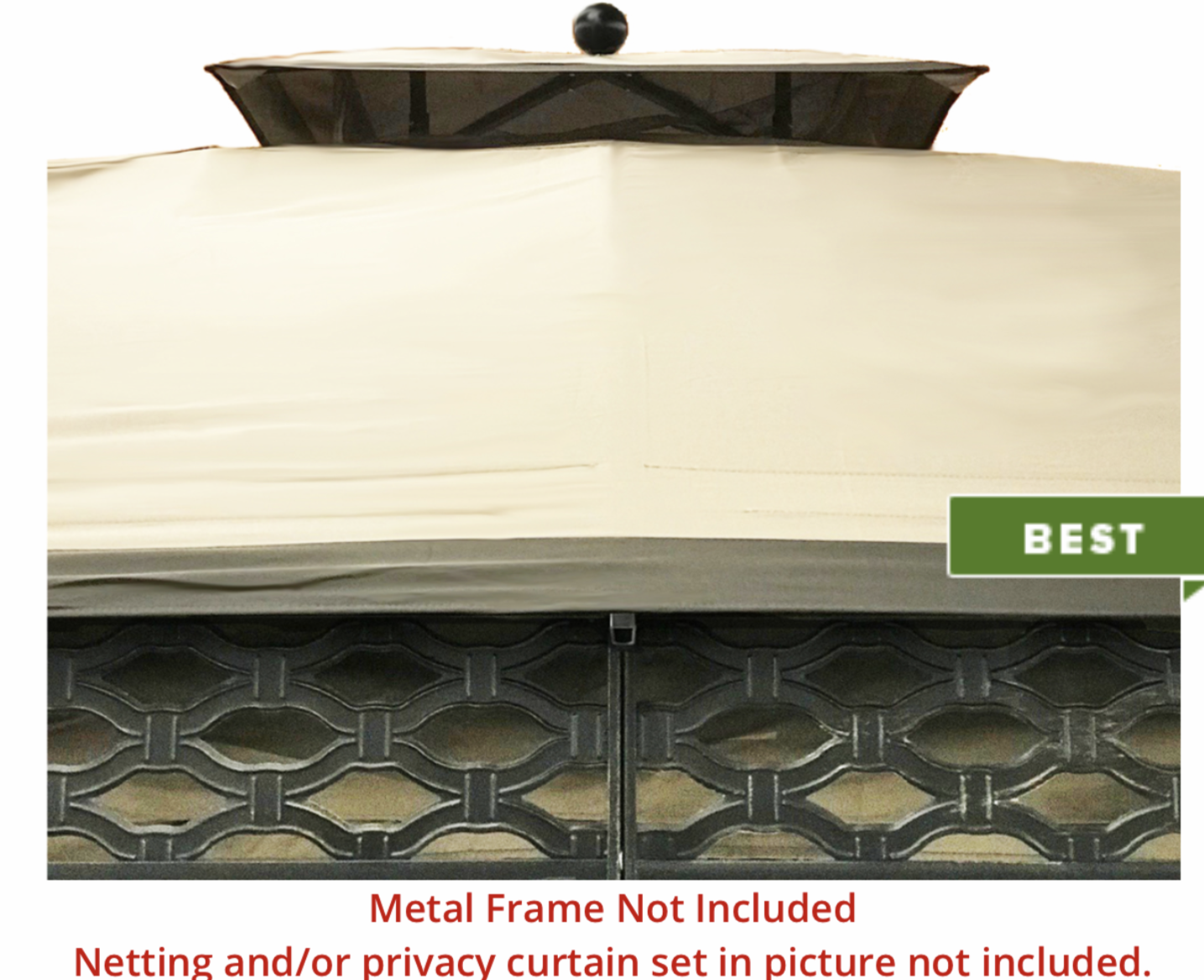 Gazebo Refresh kit Canopy, Curtain , Screen Set Model L-GZ118PST-A