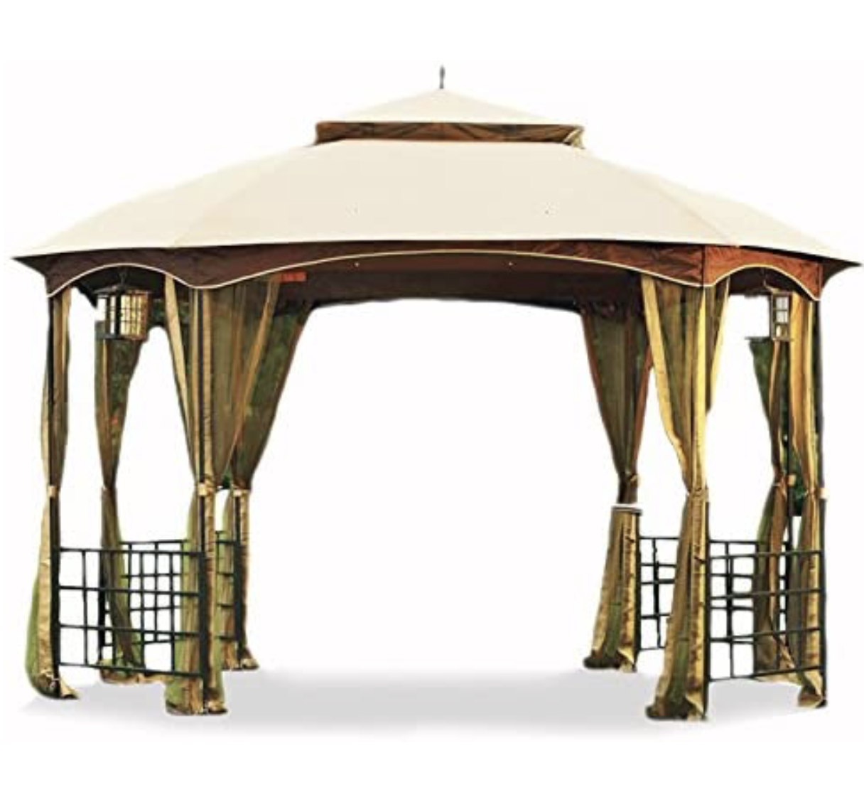 Big lots L-GZ006PST Replacement Canopy Top Cover for The Newburgh Octagon Gazebo - 350