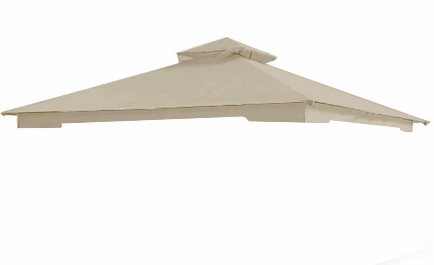 Replacement  Canopy for The Square Art Gazebo - Riplock 350 -Beige