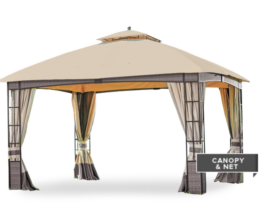 Replacement Curtain Set for Lakewood Gazebo