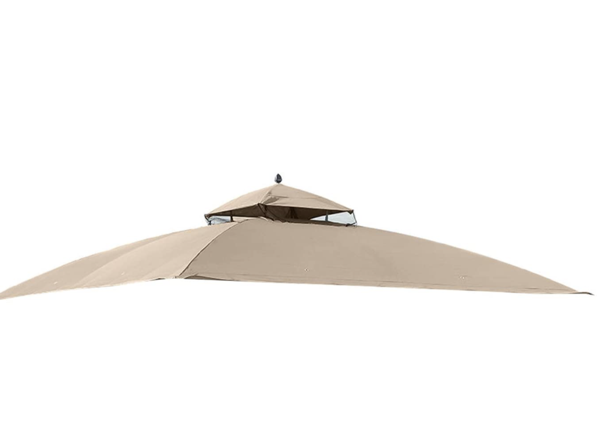 Replacement Canopy for L-GZ122PCO-B The Somers Gazebo - RIP LOCK 350 - Beige