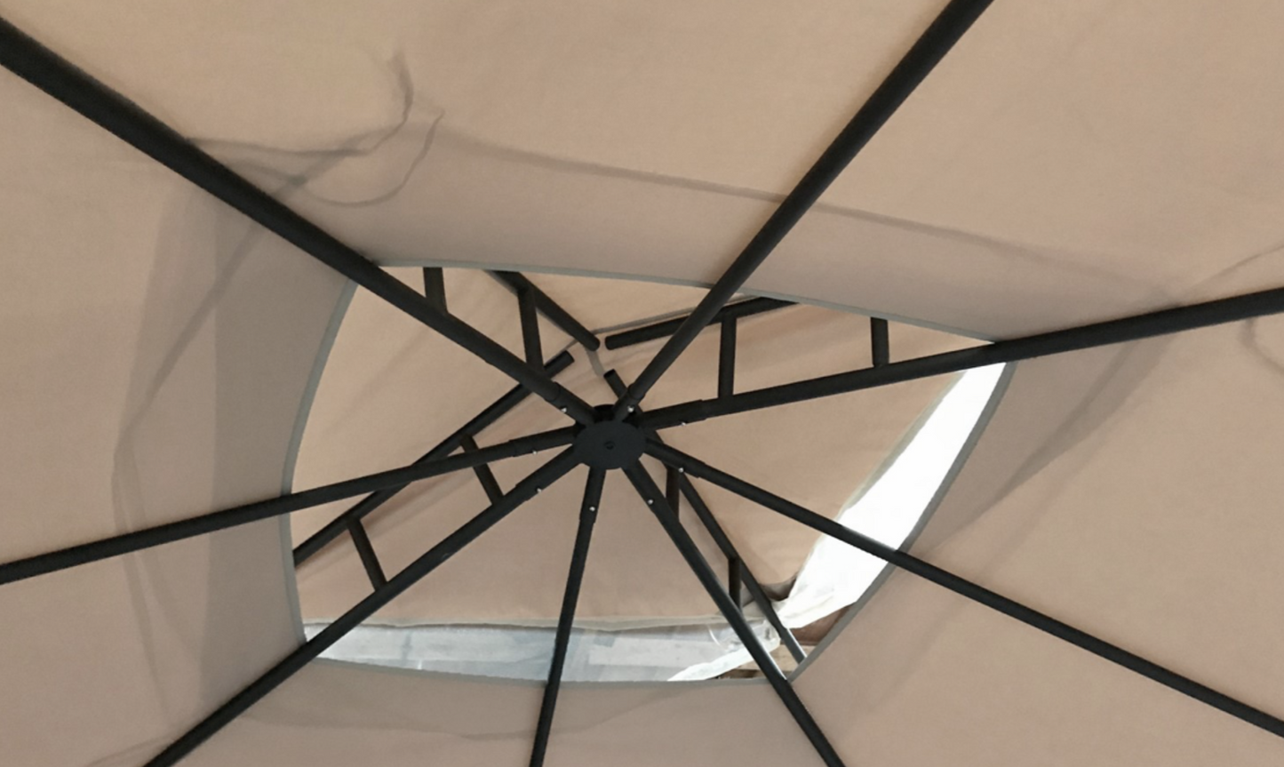 Replacement Canopy set for L-GZ747PST-A 10X10 Lansing Gazebo by Sunjoy