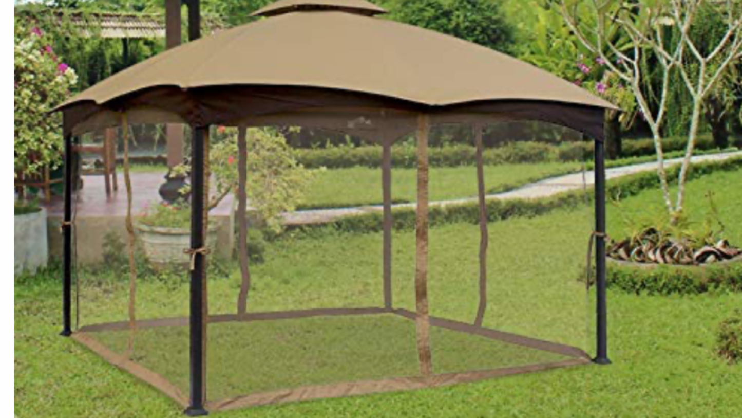 Lowes Allen and Roth 10 X 12 Universal Netting Replacement Gazebo Mosquito Screen Super SALE TODAY ONLY