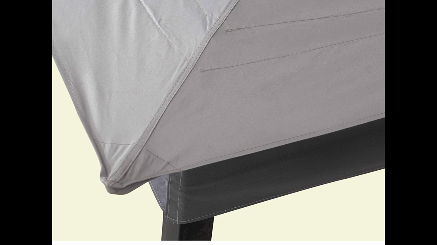 Original Replacement Canopy for Allen+Roth Easy Up Gazebo (10X12 Ft) L-GZ472PST-I Sold at Lowe's, Light Grey