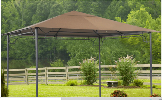 10x10 Beige Replacement Canopy For Gazebo (10X10 Ft) L-GZ137PST-8F Sold At Target