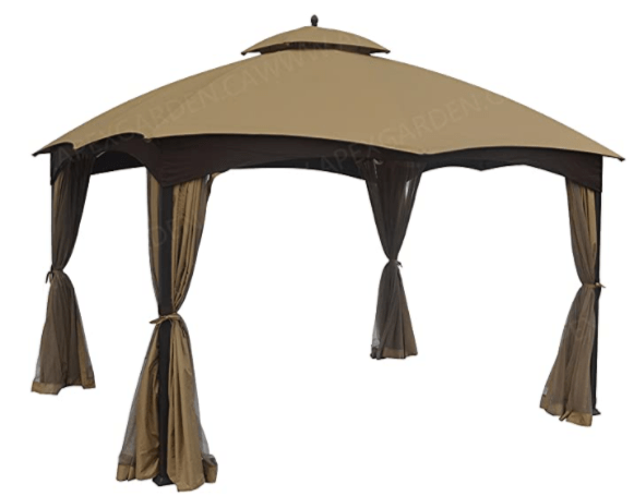 Lowes Allen and Roth 10 x 12 Premium Gazebo Canopy New 12S004G-1/GF12S004BT