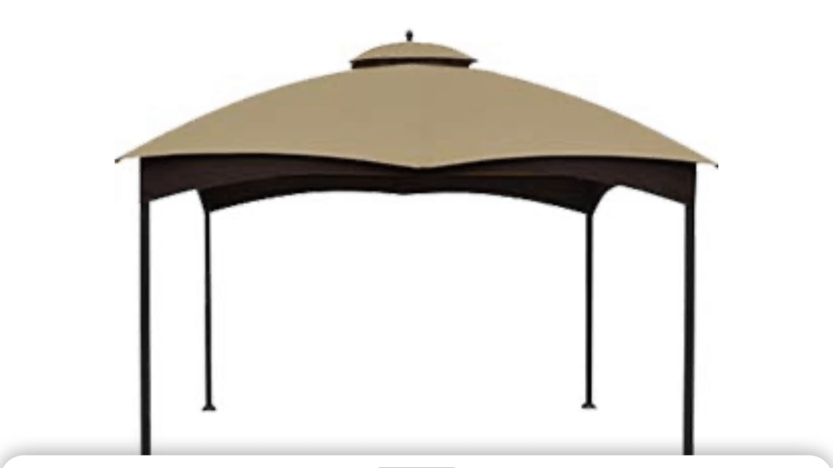 Lowes Allen Roth 10 x 12 Gazebo Canopy TPGAZ2203F | Gazebo Parts Direct