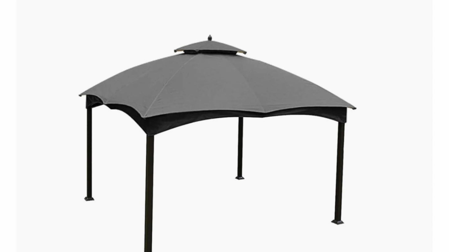 LOWES GREY TPGAZ2203F 10 X 12 GAZEBO REFRESH BUNDLE CANOPY,BUG SCREEN,CURTAIN ALL IN ONE