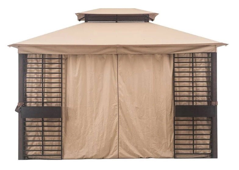 Lowes Planter Box Gazebo - Riplock 350 L-GZ282PST-D Privacy Curtain Set