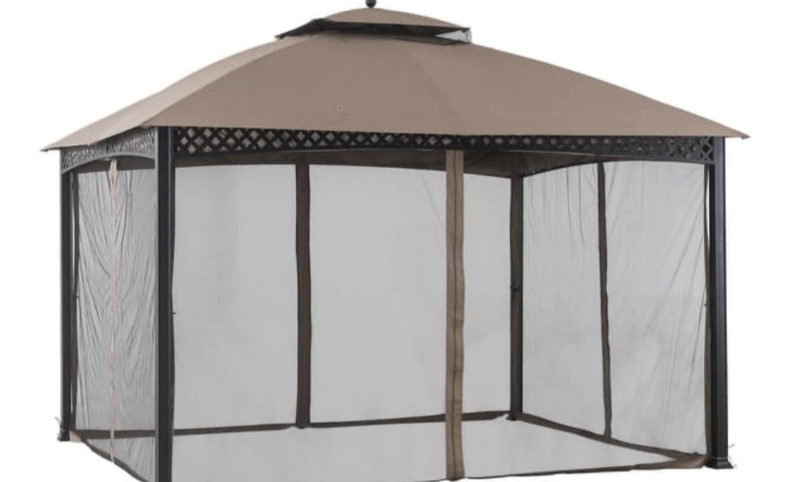 Oakmont Gazebo Replacement Mosquito Screen 10x12 sold at Big lots L-GZ1188PST-A