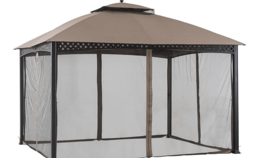 Oakmont Gazebo Replacement Mosquito Screen 10x12 sold at Big lots L-GZ1188PST-A