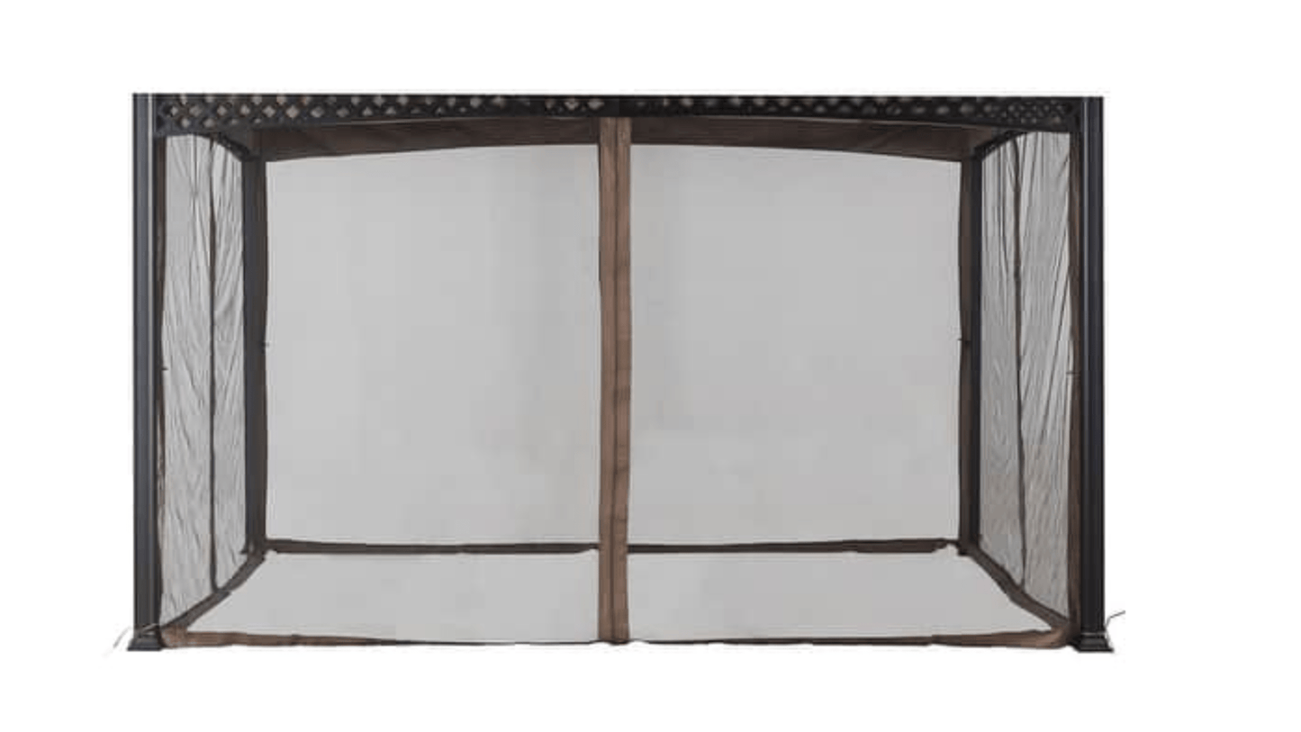 Sunjoy Original Manufacturer Replacement Mosquito Netting for Windsor Gazebo (10'X12') Model L-GZ717PST-C