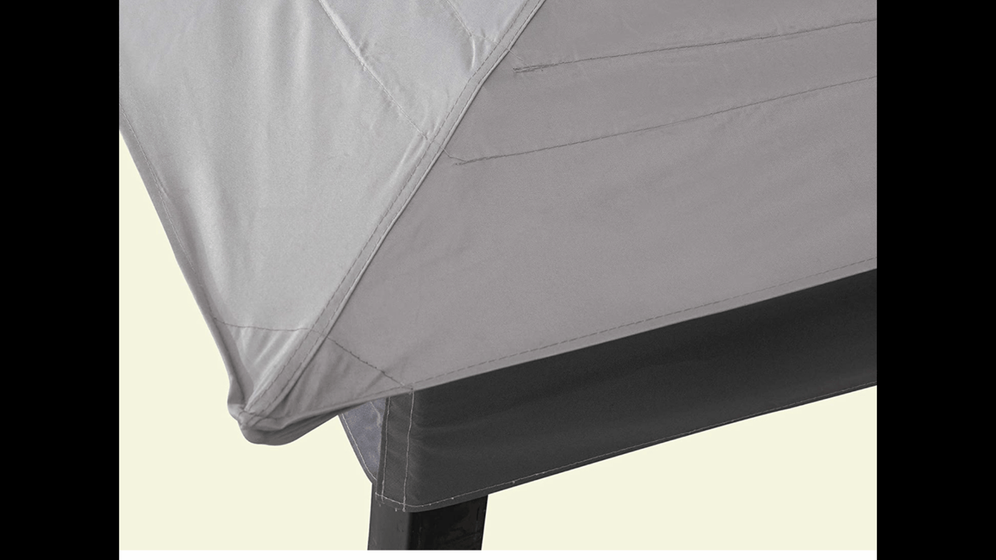 Original Replacement Canopy for Allen+Roth Easy Up Gazebo (10X12 Ft) L-GZ472PST-I Sold at Lowe's, Light Grey