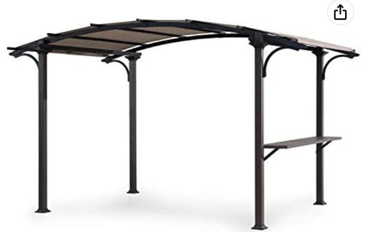 Replacement Canopy Top Cover Compatible with The Pergola Gazebo - Riplock 500