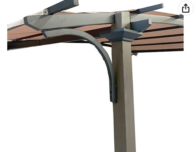 Replacement Canopy Top Cover Compatible with The Pergola Gazebo - Riplock 500