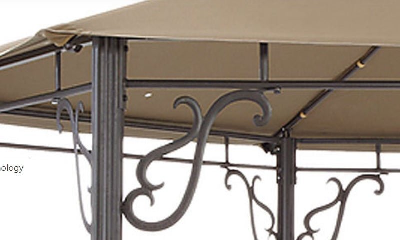 Replacement Canopy 12 x 12 for Pacific Casual Gazebo - Rip Lock 350