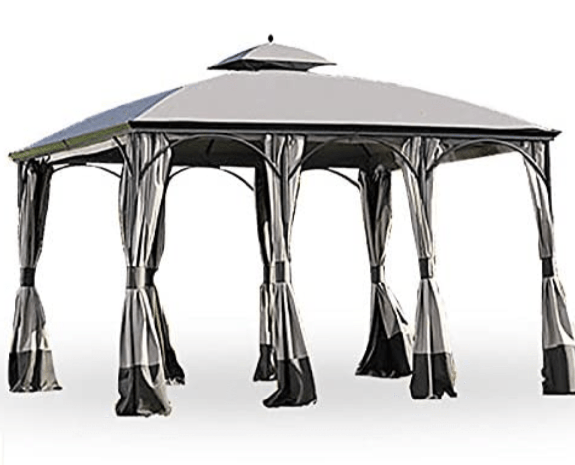 Replacement Canopy for L-GZ212PCO-B The Somerset Gazebo - RIP LOCK 350 - Beige