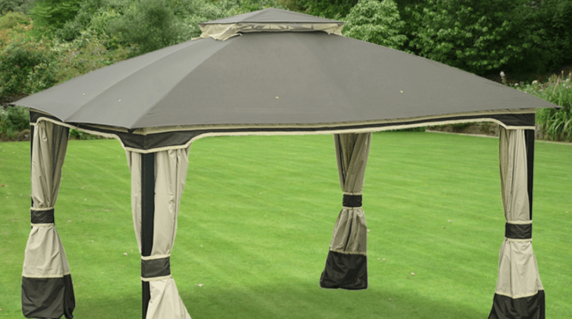 Replacement Canopy for AR Rectangular Gazebo - 350 D-GZ659PST-3