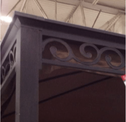 Replacement Canopy for Big Lots L-GZ399PAL-B Gazebo Canopy Riplock 500