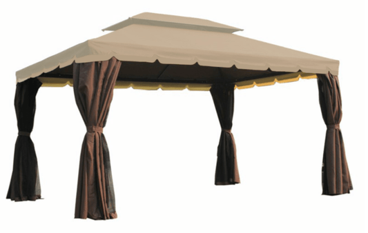Replacement Canopy for Outsunny Classic 10 x 13 Gazebo - Riplock 350