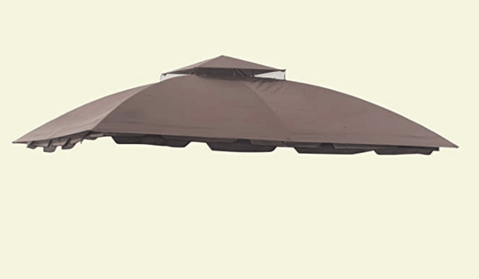 Replacement Canopy for South Hampton Gazebo (11x13 FT) L-GZ659PST-WV Sold at Big Lots, Brown