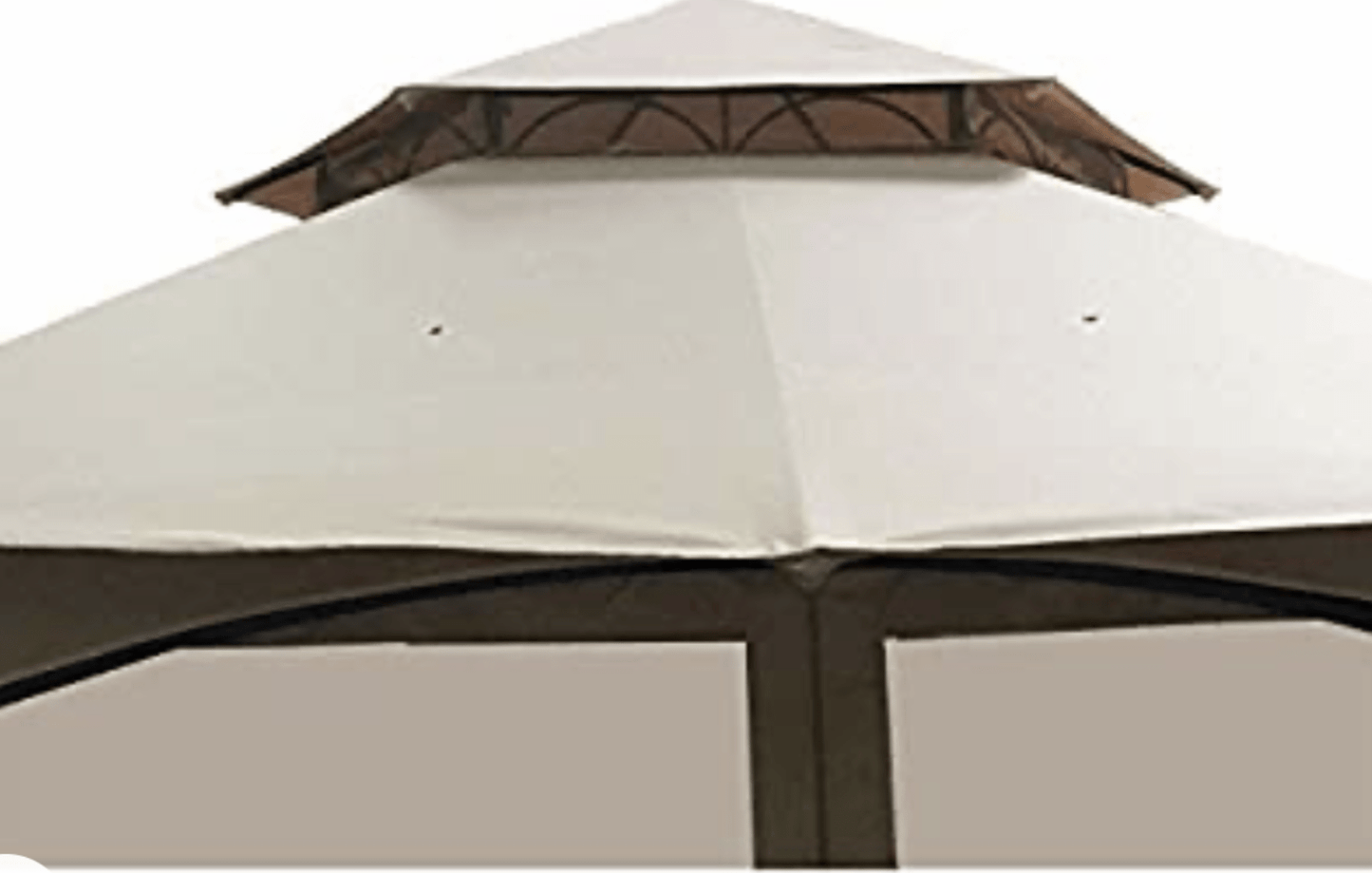 Replacement Canopy for The Southbay Hexagon Gazebo - Standard 350 - Beige