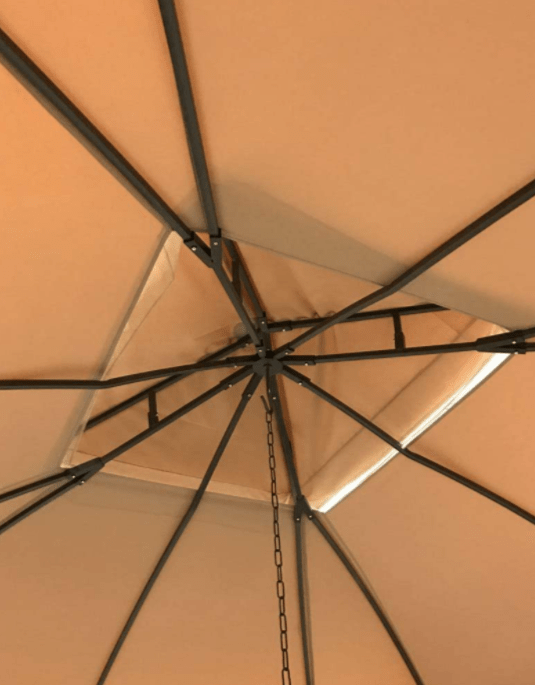 Replacement Canopy Top Cover for L-GZ120PST-G The Lake Charles Gazebo - 350