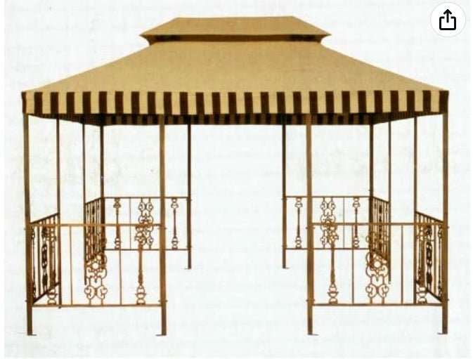 Replacement Canopy Top Cover for The Victorian Gazebo