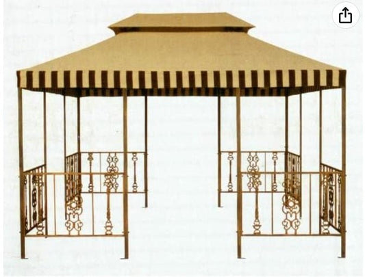 Replacement Canopy Top Cover for The Victorian Gazebo