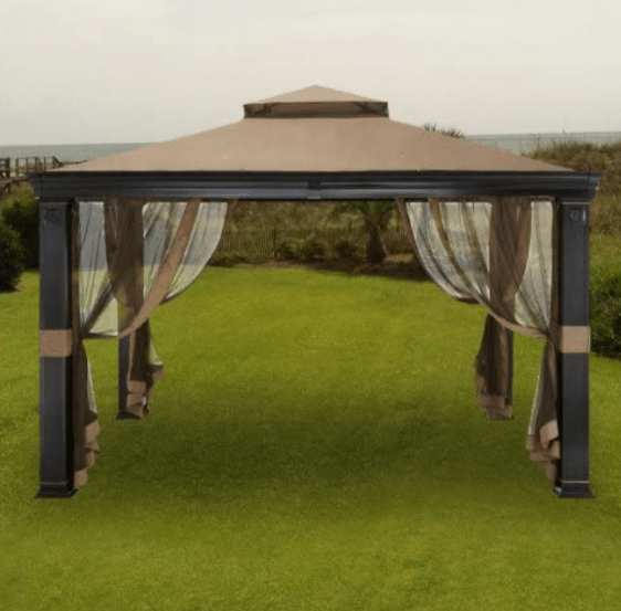 Replacement Mosquito Netting  for Tivering Gazebo Model L-GZ025PCO7A