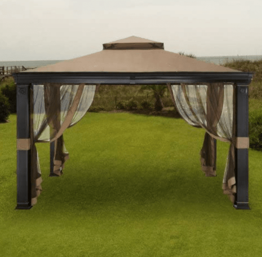 Replacement Mosquito Netting  for Tivering Gazebo Model L-GZ025PCO7A