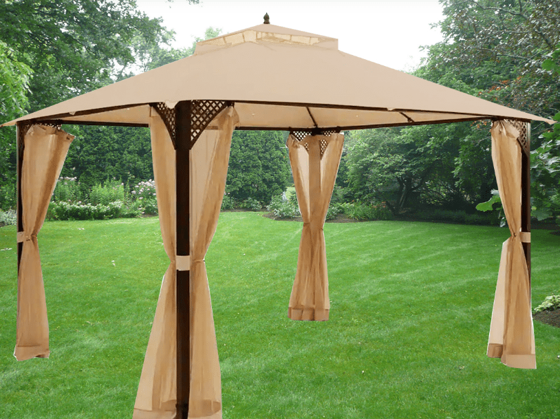 Replacement Canopy Forclover 10x12 Gazebo Canopy - 4864390 Riplock 350