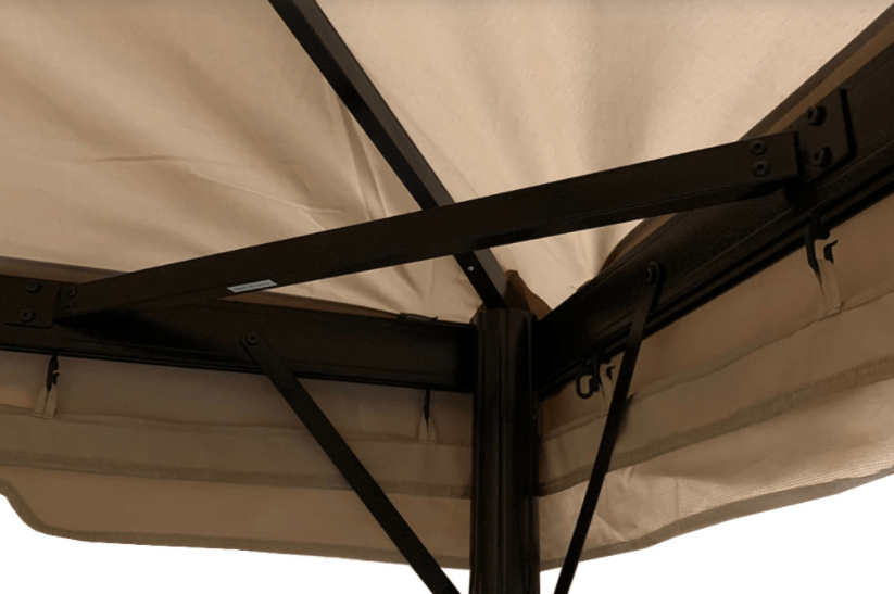 Replacement Curtain for Wyoming Classic 10 x 13 Gazebo  Brown