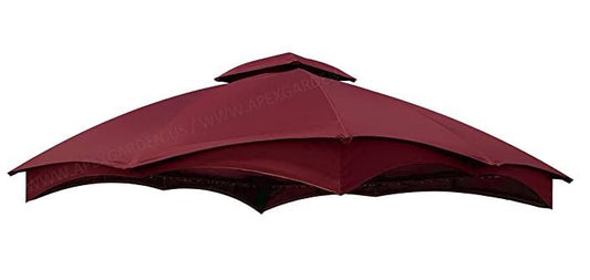 Replacement Premium Heavy Duty Canopy Top Burgandy TPGAZ2403A Lowe's Allen & Roth 10X12 Gazebo Canopy