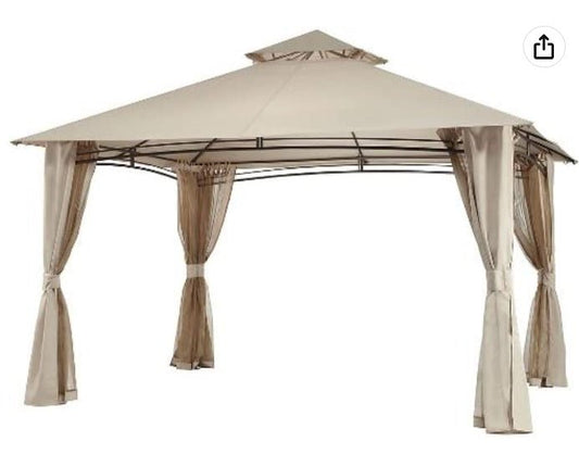 Replacement Canopy for Waterford El Porto Gazebo Beige 5LGZ6526-V5
