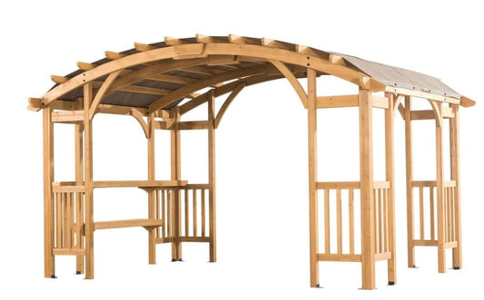 Sesame Replacement Canopy For Bertram Arched Pergola (10x14 FT) A106007420 Sold At BJ
